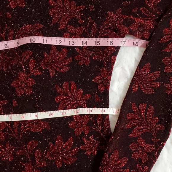 HOUSE OF HARLOW 1960 x REVOLVE Gwendolyn red burgundy bodysuit XL - Picture 9 of 10